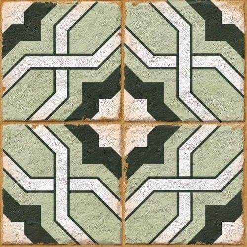 Ennface Pattern Morocco Green 20x20