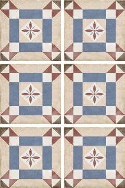 Equipe Art Nouveau Lys Color 20x20