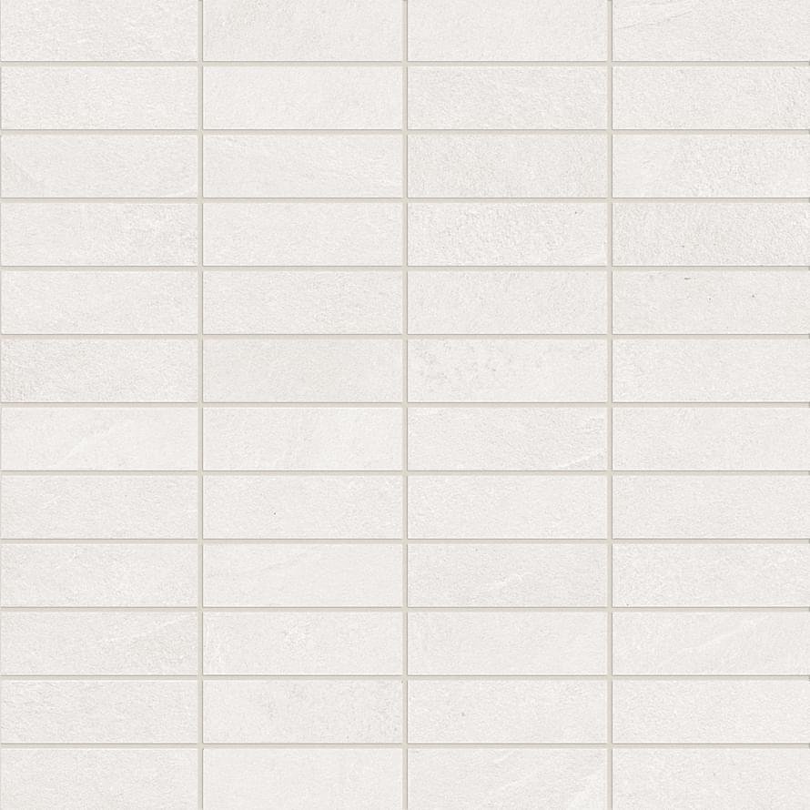 Ergon Cornerstone Mosaico Plurima Slate White Slim 30x30