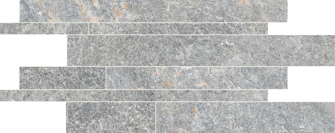 Ergon Oros Stone Listelli Sfalsati Sky Blue 30x60
