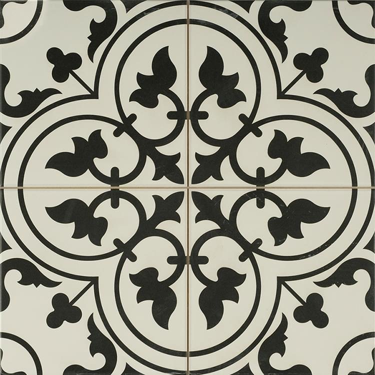 Etili Seramik Ledbury Charcoal Black Pre-Cut 45x45