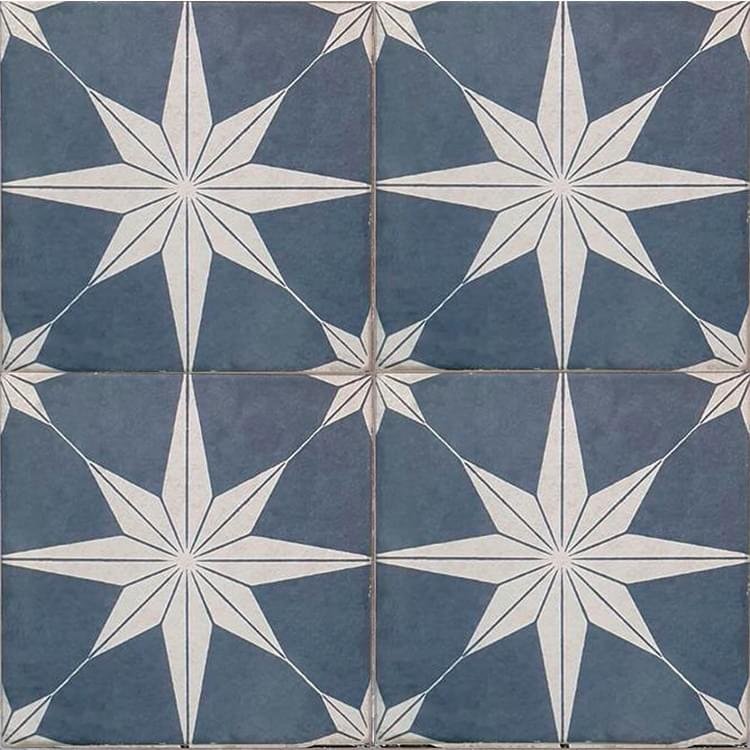 Etili Seramik Scintilla Midnight Blue Pre-Cut 45x45