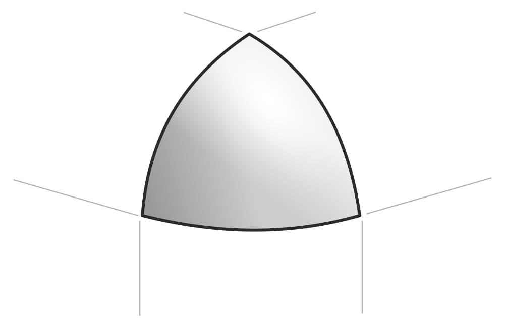 Fap Milano And Wall Grigio AE Spigolo 1x1