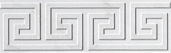 Fap Roma Greca Statuario Listello 8x25