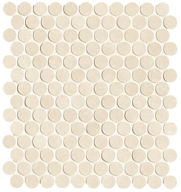 Fap Still Beige Round Mosaico 29.5x32.5