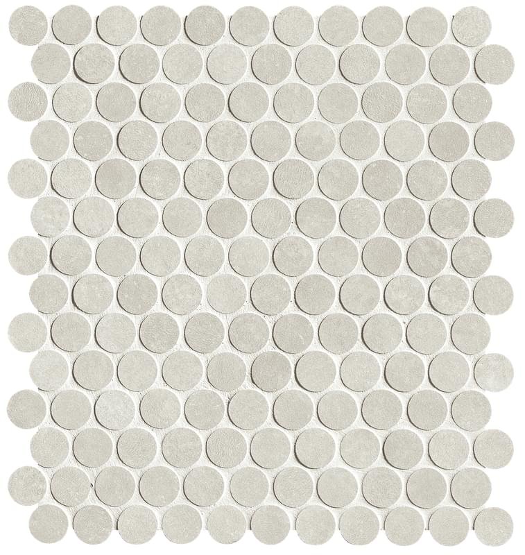 Fap Still Cemento Round Mosaico 29.5x32.5