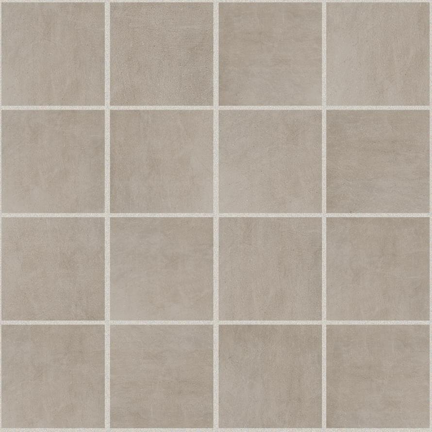 Floor Gres Industrial Steel 7.5x7.5 6 mm Mosaico 30x30
