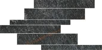 Floor Gres Walks 1.0 Black Modulo Listello Sfalstato 21x40 Floor Gres Walks 1.0 Black Modulo Listello Sfalstato 21x40