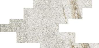 Floor Gres Walks 1.0 White Modulo Listello Sfalstato 21x40