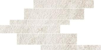 Floor Gres Walks 1.0 White Modulo Listello Sfalstato Soft 21x40