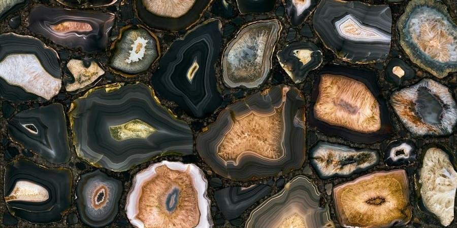 Florim Mystic Luxe Black Sea Gold Satin 6 mm 60x120