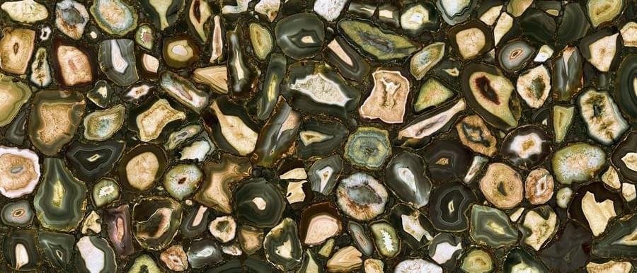 Florim Mystic Luxe Juniper Gold Glossy 6 mm 120x280