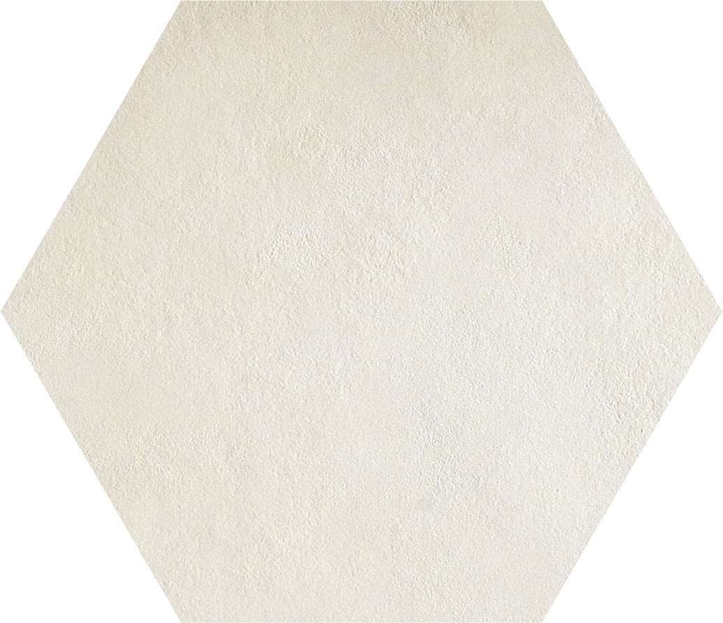 Gigacer Argilla Biacca Large Hexagon Material 6 mm 36x31