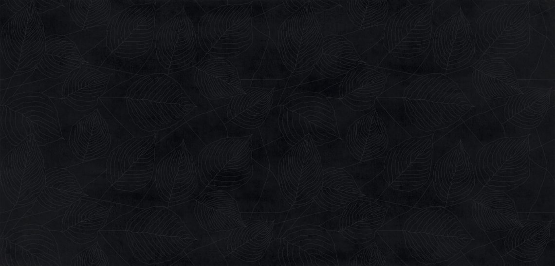Gigacer Concrete Signs Black Leaves 6 mm 120x250
