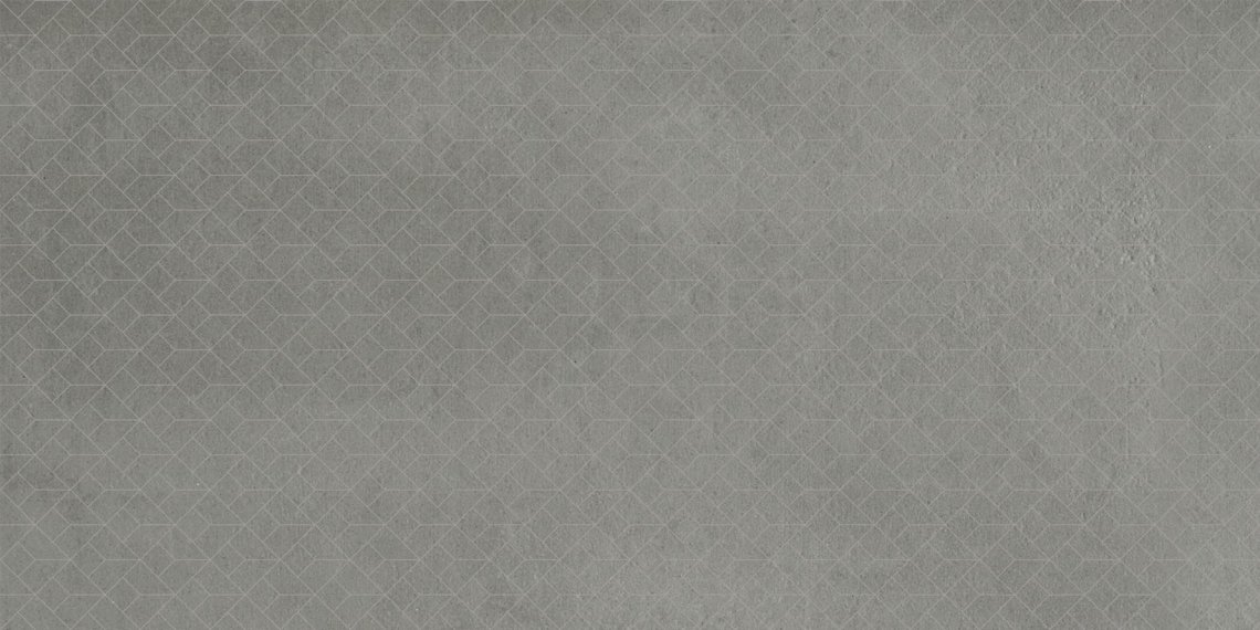 Gigacer Concrete Signs Grey Cubes 4.8 mm 60x120