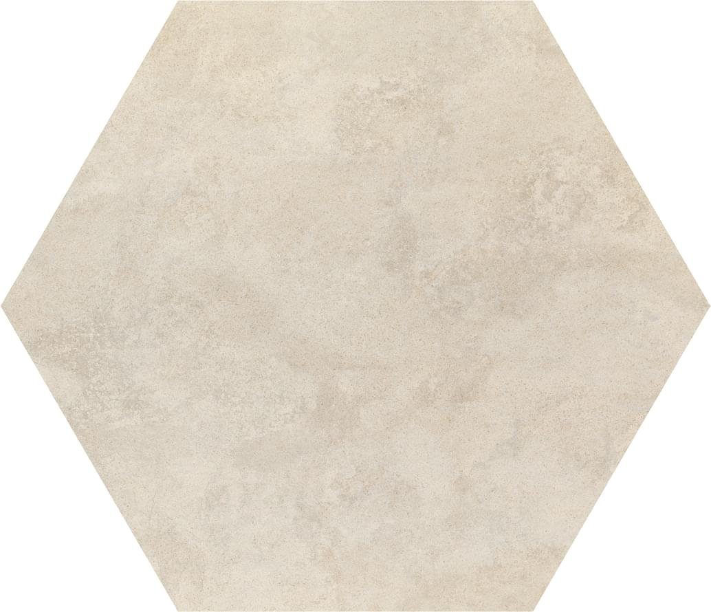Gigacer Elementa Ivory Stone Large Hexagon 6 mm 36x31