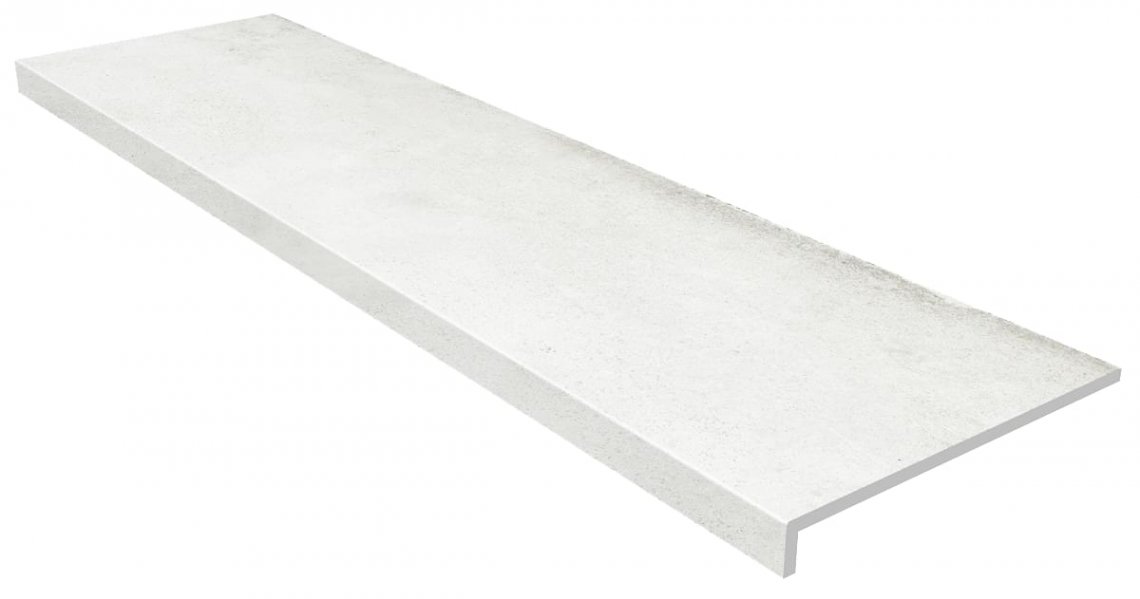 Gres De Aragon Urban Antislip Ступень Фронтальная Blanco Antislip 33x120