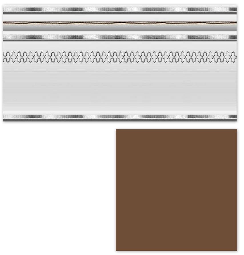 Heralgi Garden Zocalo Classic Marron 15x30