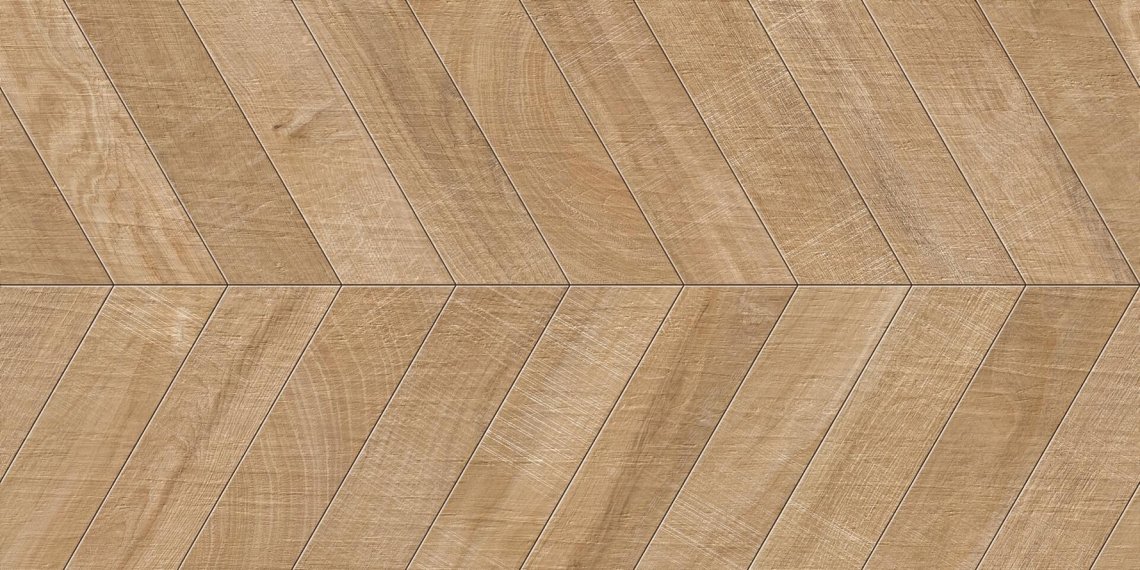 Ibero Artwood Chevron Natural 60x120