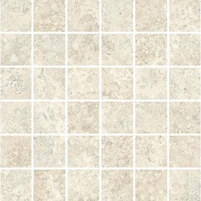 Impronta Italgraniti I Travertini Bianco Cross Cut Mosaico 30x30