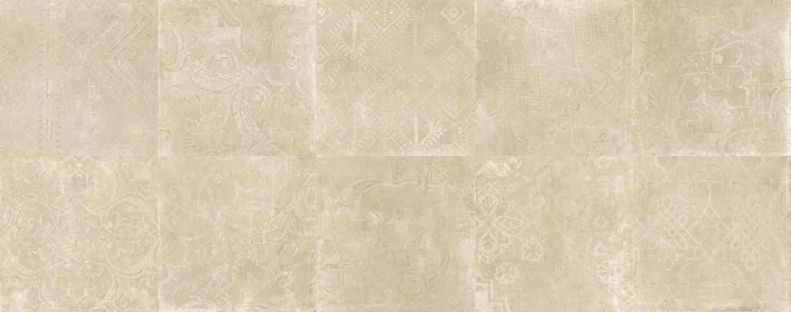 Impronta Italgraniti Icone Bleu Beige Tapis 80x80