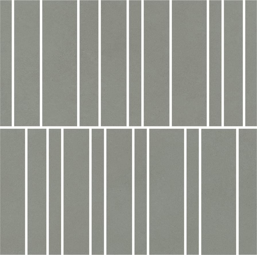 Impronta Italgraniti Nuances Salvia Mosaico Listelli Strideup 30x30