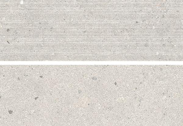 Impronta Italgraniti Silver Grain Grey Listello Mix 10x30