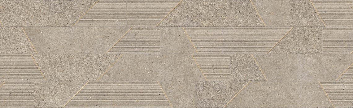 Impronta Italgraniti Silver Grain Taupe Listello Mix Bronzo 20x120