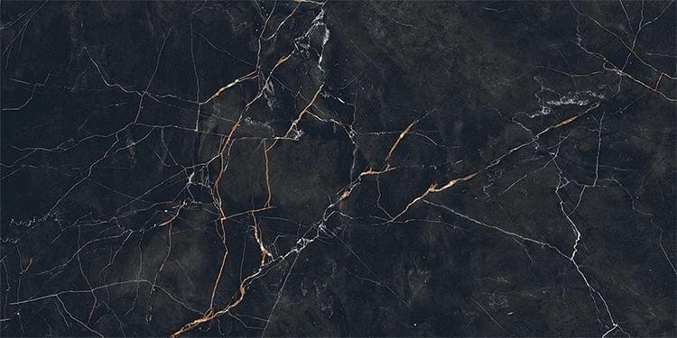 Infinity Ceramica Glossy Vesuvio Nero 60x120