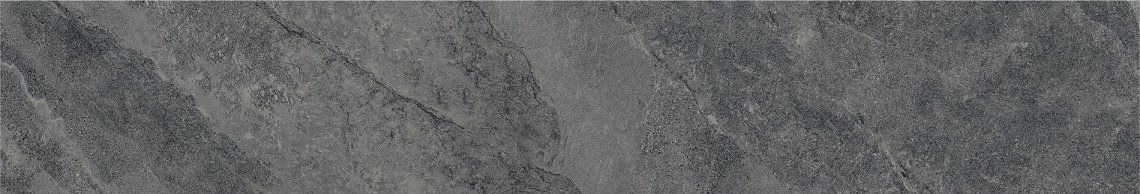 Keope Ubik Anthracite Listello 9.7x60