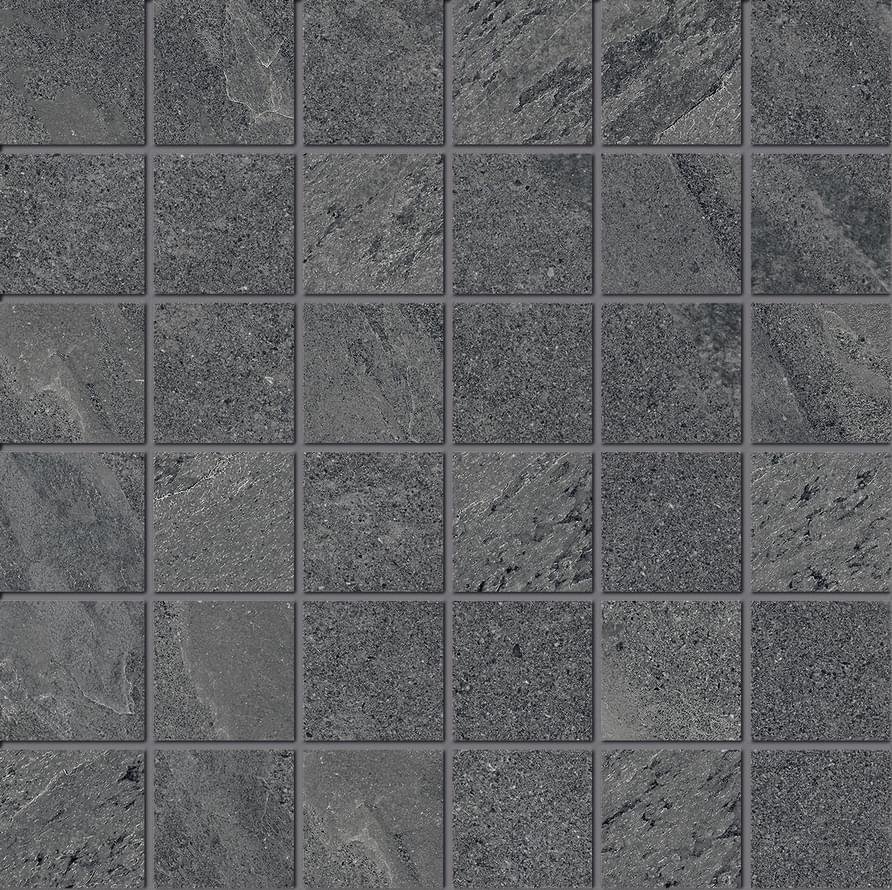 Keope Ubik Anthracite Mosaico 30x30