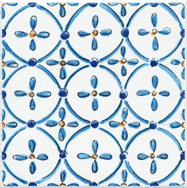 Керама Марацци Капри Декор Настенный Майолика 2 20x20