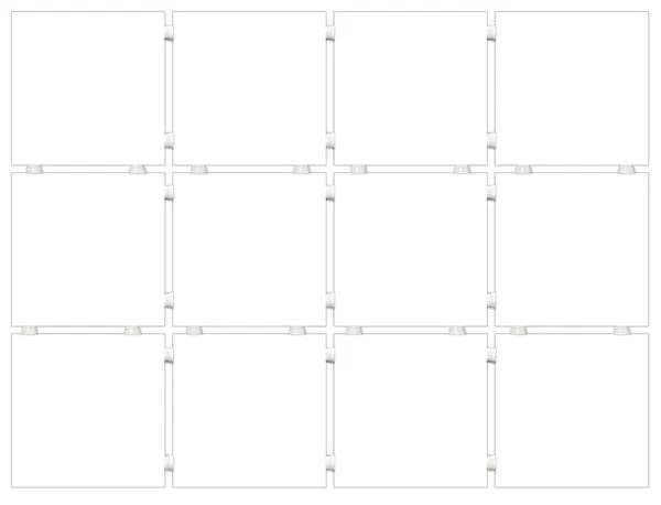 Керама Марацци Конфетти Белый Матовый Из 12 Частей 29.4x39.2