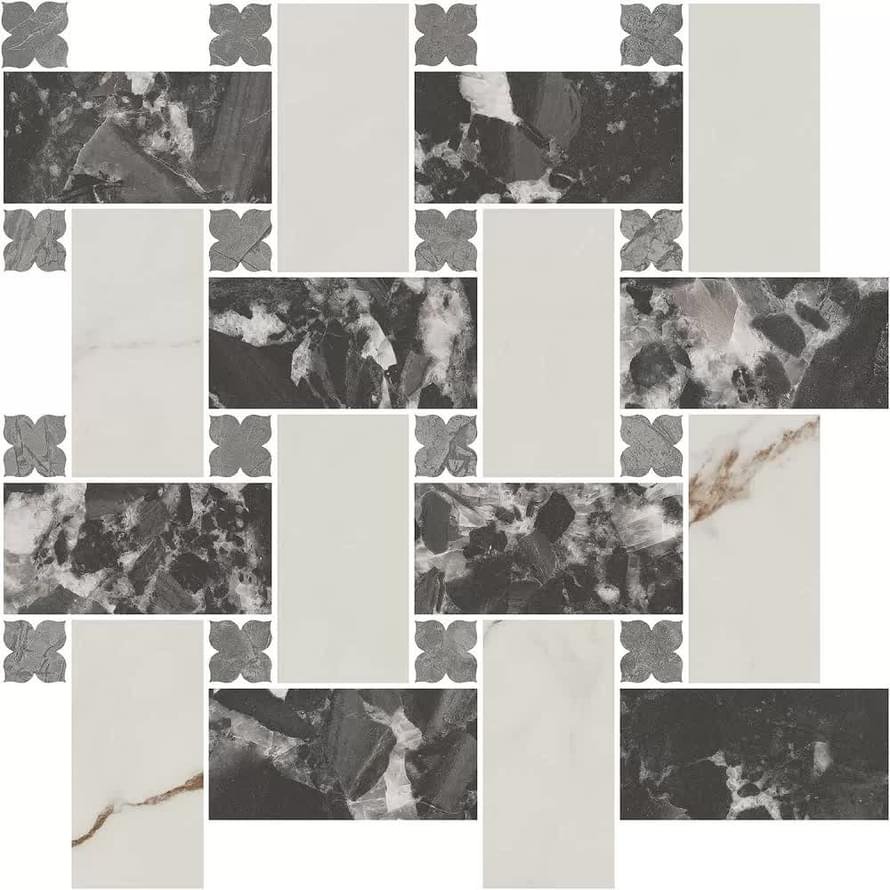 Керама Марацци Риальто Декор 3 Наборный Матовый 43.5x43.5