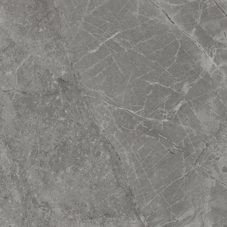 Керама Марацци Риальто Серый Тёмный Лаппатированный Обрезной 80x80