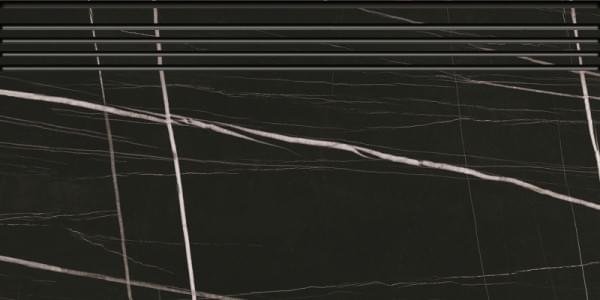 Kerranova Marble Trend Nero Dorato Steep 29.4x60