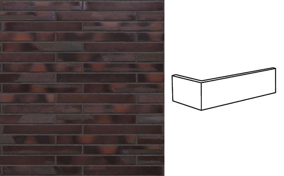 King Klinker King Size Угловая Плитка Another Brick Lf15 14 mm 11.5x24 King Klinker King Size Угловая Плитка Another Brick Lf15 14 mm 11.5x24
