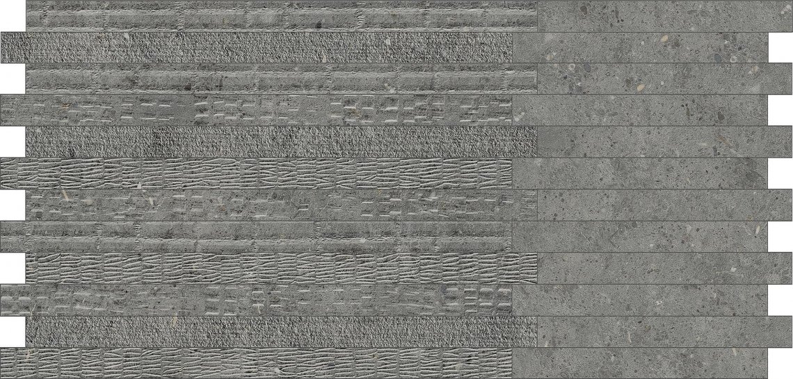 La Fabbrica Ava Agglomerate Decoro Muretto Tahiti Nat Lapp 30x59.6