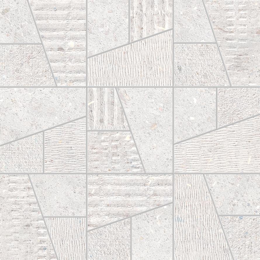La Fabbrica Ava Agglomerate Decoro Quadrotto Pearl Nat Lapp 30x30