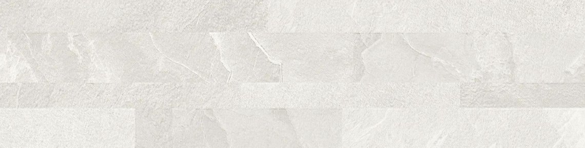 La Fabbrica Ava Ardesia Bianco Muretto 3D 15x61