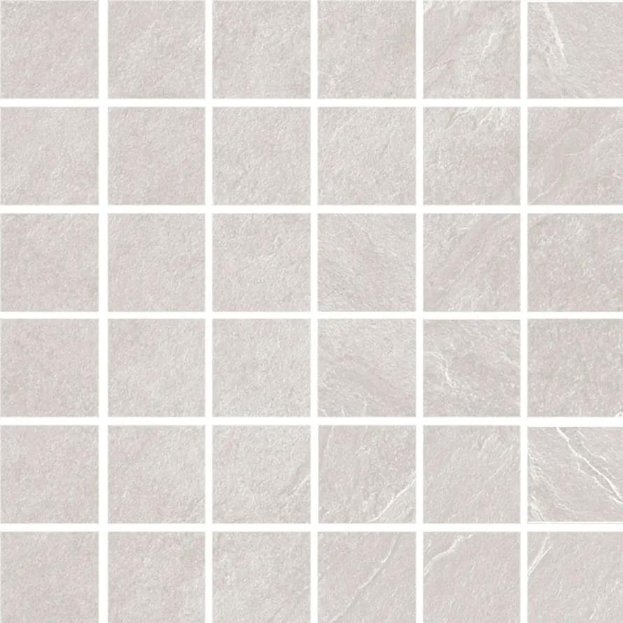 La Fabbrica Ava Ardesia Bianco Su Rete 30x30