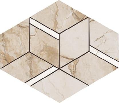 La Fabbrica Ava Bolgheri Stone Rombo Beige Nat 22x37