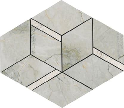La Fabbrica Ava Bolgheri Stone Rombo Sage Nat 22x37