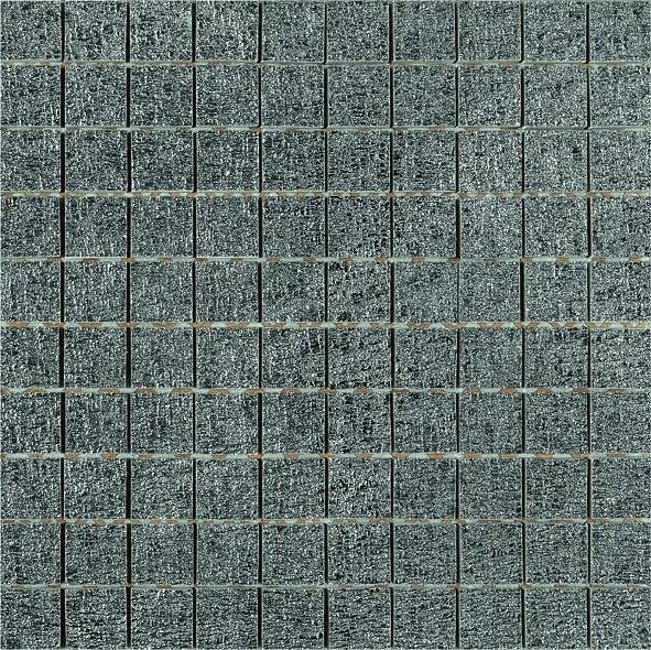 La Fabbrica Ava Fusion Mosaico 3X3 Platinum Strutt Lap Rett Su Rete 32.6x32.6