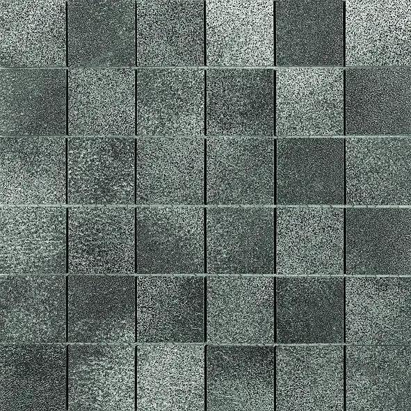 La Fabbrica Ava Fusion Mosaico 5 2X5 2 Platinum Lap Liscia Rett 32.6x32.6