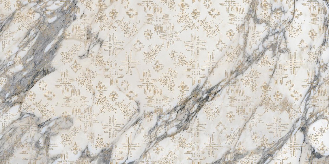 La Fabbrica Ava Marmi Japan Arabesque Nero Lapp Rett 60x120