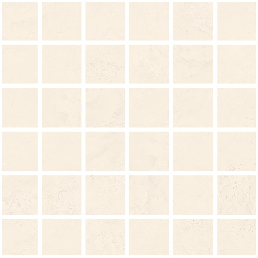 La Fabbrica Ava Resine Mosaico Bianco Rett Su Rete 30x30