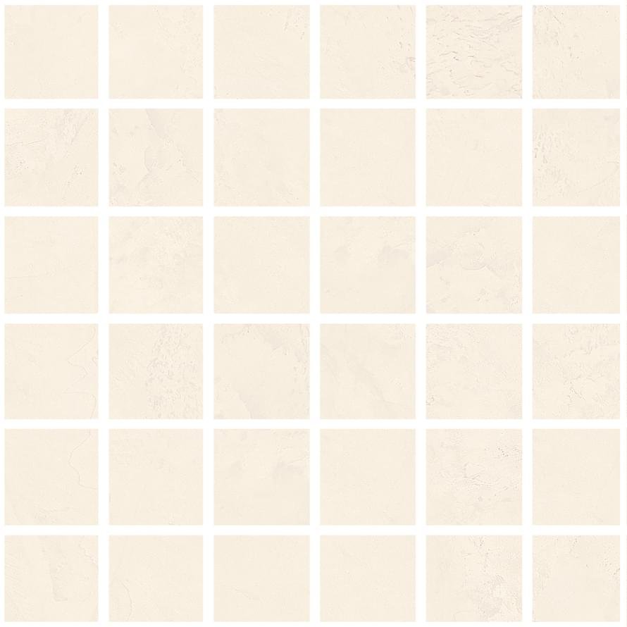 La Fabbrica Ava Resine Mosaico Bianco Sat Rett 30x30