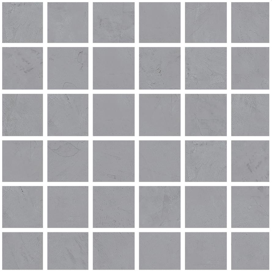La Fabbrica Ava Resine Mosaico Grigio Sat Rett 30x30