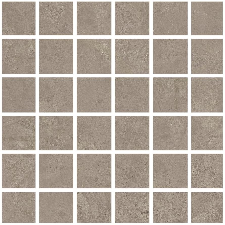 La Fabbrica Ava Resine Mosaico Tortora Sat Rett 30x30